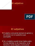 El Adjetivo