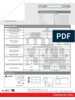 VT1209 12V 9ah PDF