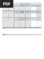 Inspection & Testing Plan For Aggregates