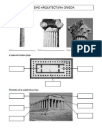 Actividad Arquitectura Griega PDF