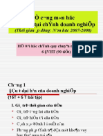 De Cuong Mon Hoc - 90 Tiet - 2008