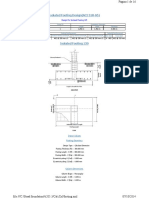 Isolated footing design calculations