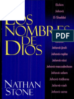 Los Nombres de Dios (Nathan Stone) PDF