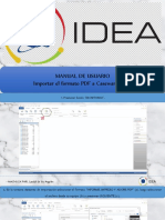 Manual de Usuario - Importar Formato PDF A Caseware Idea