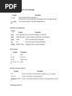 Summary of MATLAB Onramp: Basic Syntax