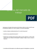 Ejercicios Mercado de Trabajo PDF