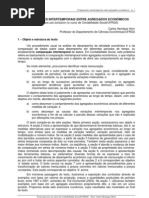 Comparações intertemporais