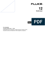 Manual de FLUKE 12 PDF