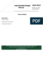 Automated Assembly Packages Price List