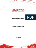 Cartilla - Catalogo de Terceros PDF