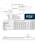 Informe de Dieta para Brotogeris Jugularis