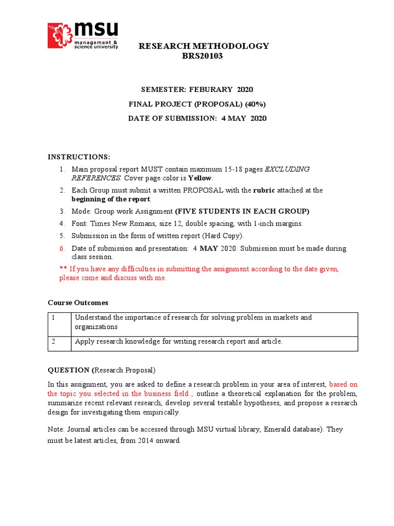 Research Proposal Guidelines | PDF | Hypothesis | Inquiry