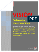 Visión Pedagógica Contemporánea