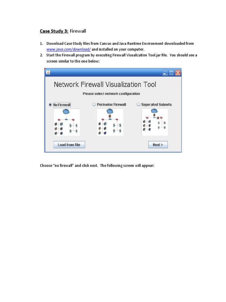 Case Study 3: Firewall | PDF