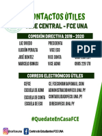 Contactos Utiles Cefce PDF