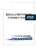 REG REGLAMENTO INTERNO DE CONDUCTORES de Bolsillo