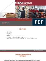 Clase 9. Contrato de Franquicia PDF