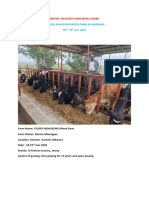 Sylden &dausons Mixed Farm in Mbarara 18 - 19 Mar 2020: Report On Dairy Farm Bench Mark