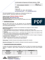 FISPQ - Coliformes Totais 26.2019 PDF