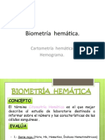 Cartometría Hemática. Hemograma