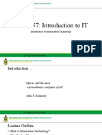 DCN 157 - Introduction To IT (Lecture 1)