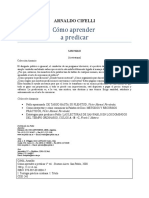 Cifelli, Arnaldo - Como Aprender A Predicar