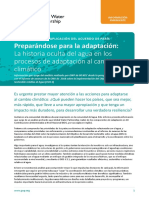 GWP - La Historia Oculta Del Agua en Los Processo de Adaptacion Al CC PDF