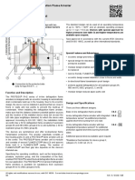 In-Line Deflagration Flame Arrester Protego Fa-E: Eccentric Design, Bi-Directional