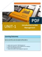 1554207837unit 1 Introduction To The Risk Management