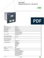 Easergy P3 Protection Relays - REL52007 PDF
