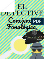 EL DETECTIVE Conciencia Fonológica PDF