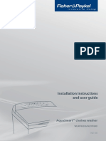 Fisher & Paykel Washer WL80T65D User Guide PDF