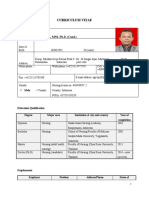 Curriculum Vitae: Agianto, NS., MNS, Ph.D. (Cand.)