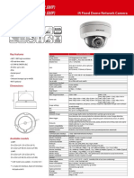 DS-2CD2122F-I (S) (W) (2.0MP) DS-2CD2132F-I (S) (W) (3.0MP) : IR Fixed Dome Network Camera