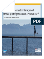 The Sap Business Transformation Management Method (BTM Parallels With DYNAMICS/P