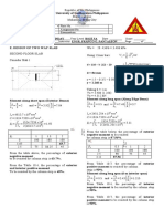 Plate No. Assignment No. Examination: Name: Baga-An, Mundala & Sinday Subject: Design 1 - RC Design