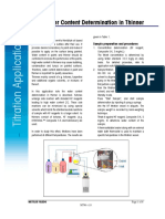 M796 - Water Content in Thinner