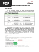 Gandcrab Ransomware Decryption Tool