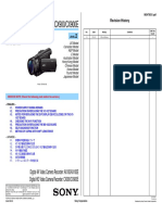 FDR-AX100/AX100E/HDR-CX900/CX900E: Service Manual