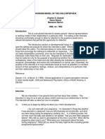 Working Model of The Child Interview PDF