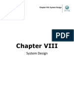 Chapter VIII-System Design