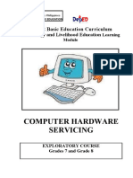 K To 12 PC Hardware Servicing Learning Module