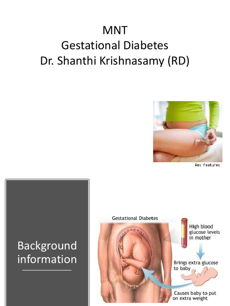 Gestational Diabetes Management Guide | PDF