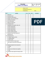 PEEC-A023 - Checklist - Single Line Diagram PDF