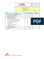 PEEC-A025 - Checklist - Data Sheets PDF