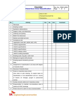 PEEC-A024 - Checklist - Hazardous Area Classification PDF