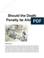 Should The Death Penalty Be Allowed