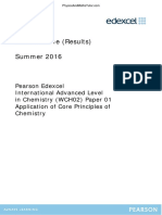 June 2016 (IAL) MS - Unit 2 Edexcel Chemistry PDF