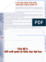 Bai 4- Vấn Đề Quản Lý Giáo Dục Đại Học