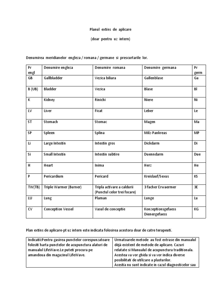 Planul Extins de Aplicare | PDF